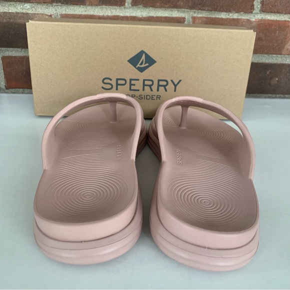 Sperry Womens Windward Faux Leather slide blush Casual Thong Sandals US 8 M NEW - Picture 5 of 8